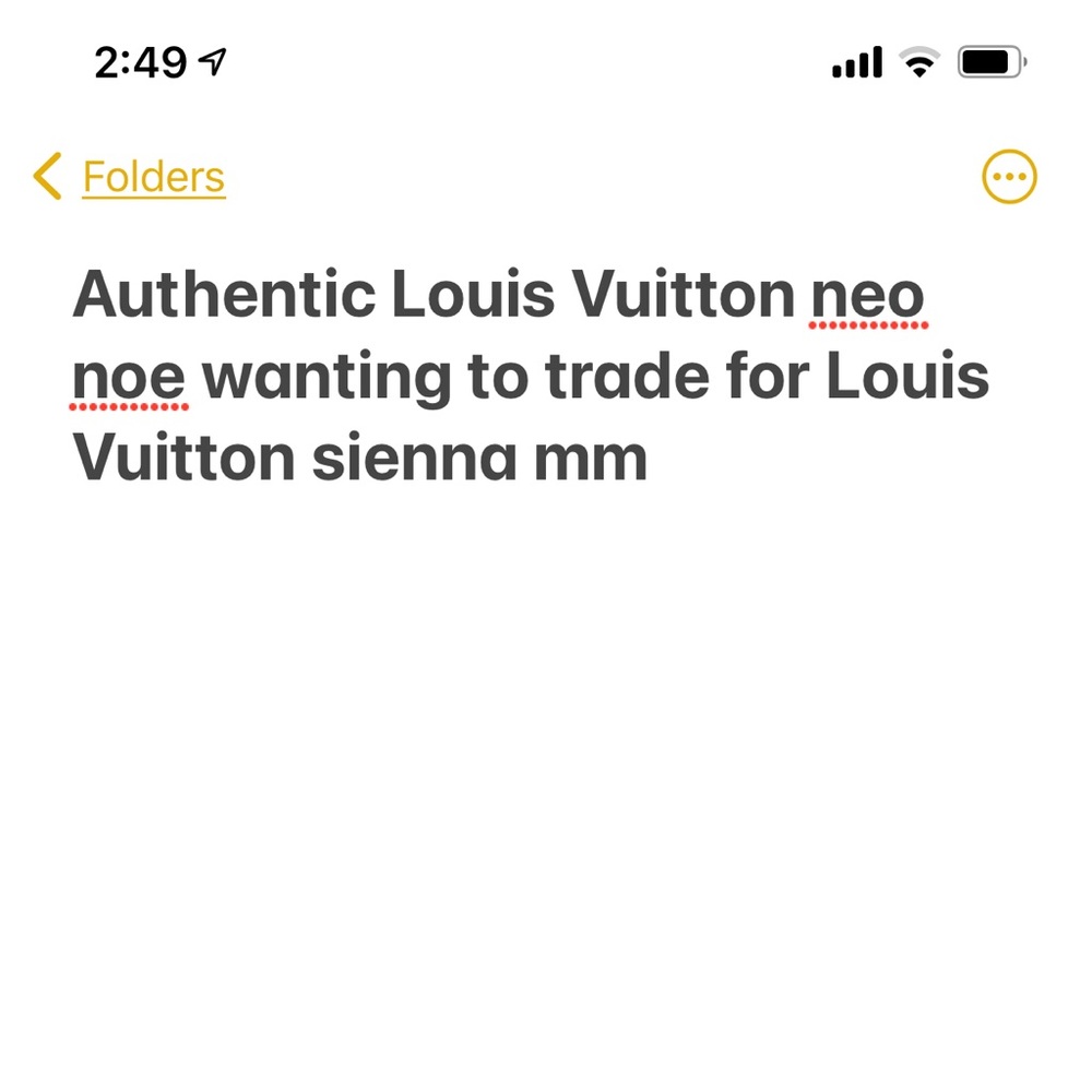 Louis Vuitton neo noe